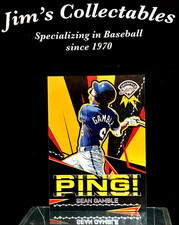 2025 Panini Prospect Edition Ping! #25 Sean Gamble, Kansas City Royals
