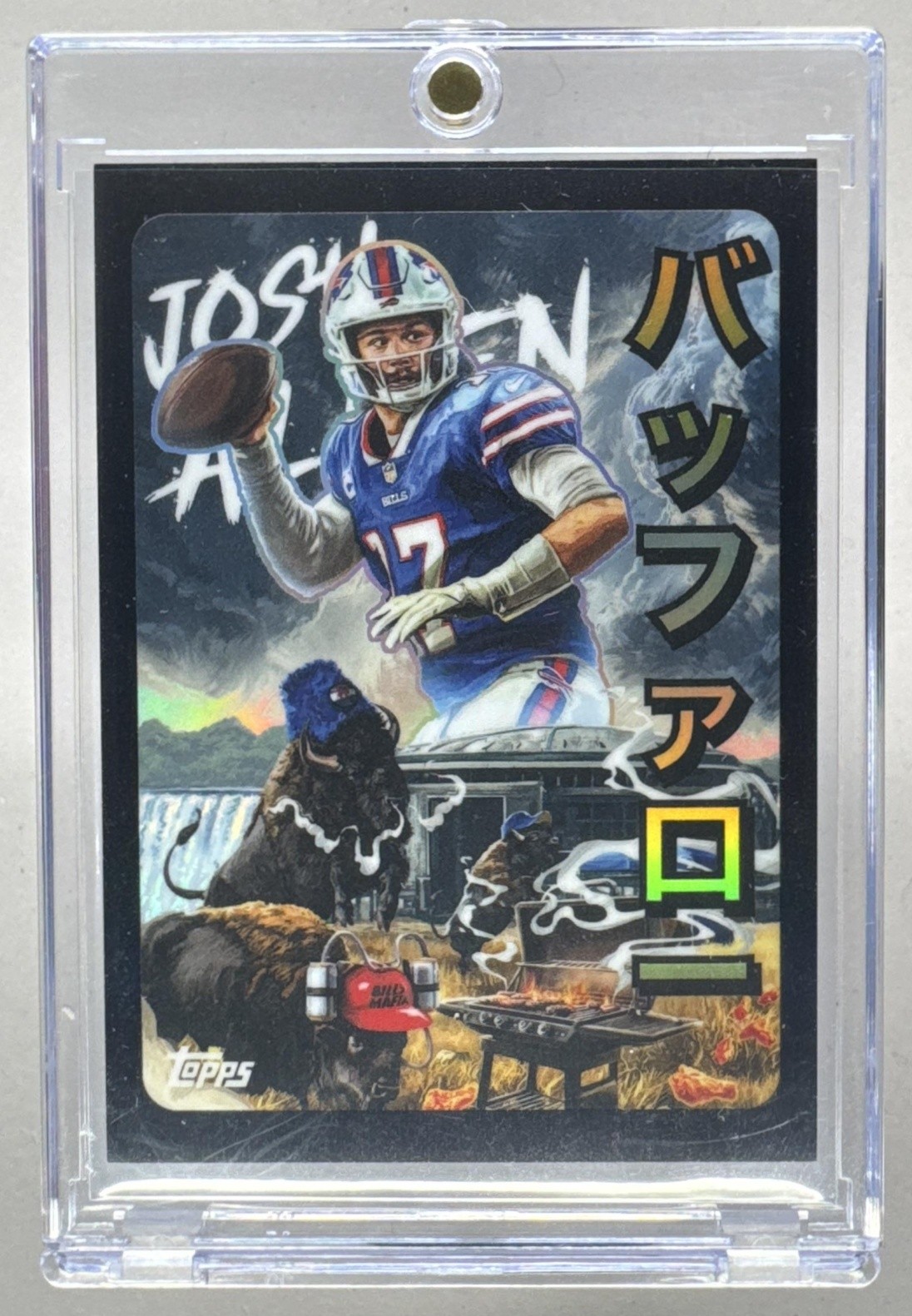 Josh Allen 2025 Topps Chrome #KAI-7 Kaiju SSP