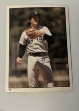 1981 Topps Sticker Collection Boston Red Sox Dennis Eckersley 48