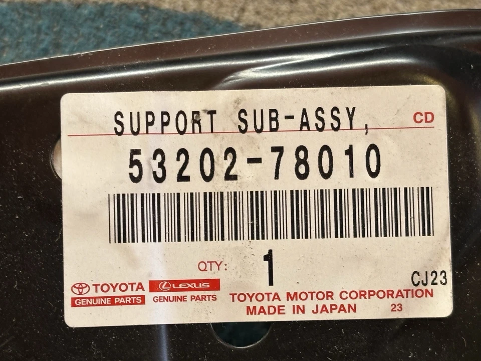 Lexus NX200T/NX300/NX300H 2015-2021 soporte subconjunto, diestro nuevo OEM 53202-78010 Foto 2 de 4