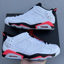 Jordan 6 Retro Low Infrared White 304401-123 Size 11