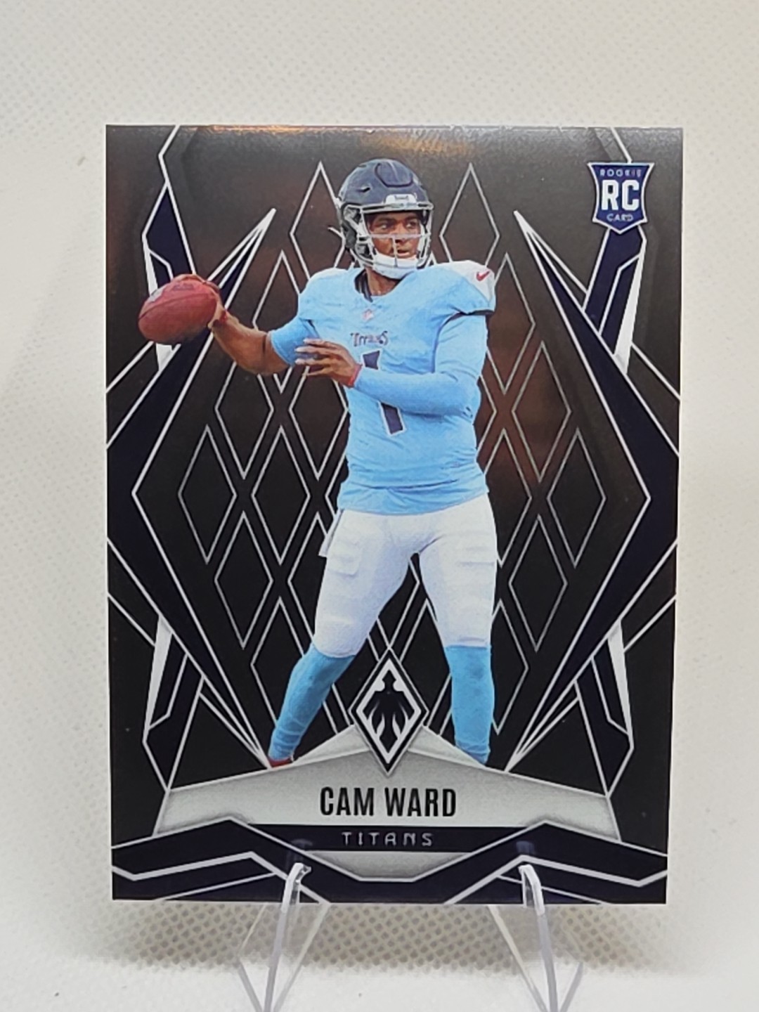 Cam Ward 2025 Phoenix Football #194 Rookie RC Silver Base