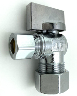 #ad ProFlo PFXQAC32C Low Lead Compliant Quarter Turn Angle Stop Chrome $4.97