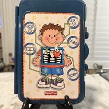 Fisher Price Medical Doctor Kit with Accessories Blue Case
