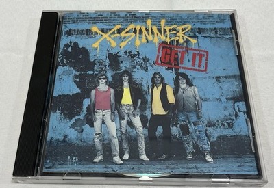 X-Sinner    Get It - 1989 Pakaderm Records CD VERY GOOD