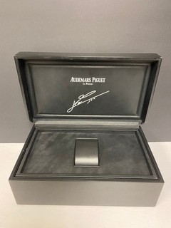 Audemars Piguet Leo Messi Limited Edition RARE Black Wooden Box Only $NR Auction