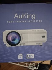 AuKing Mini Projector M8-F Full HD 1080P Home Theater HDMI USB LED Projector