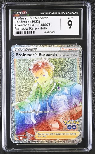 Professor's Research graded CGC 9 for sale on eBay