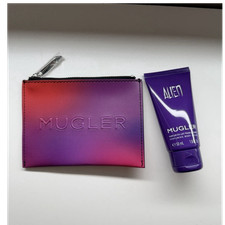 MUGLER Alien Perfuming Body Lotion 1.6 oz with Gradient Zip Pouch