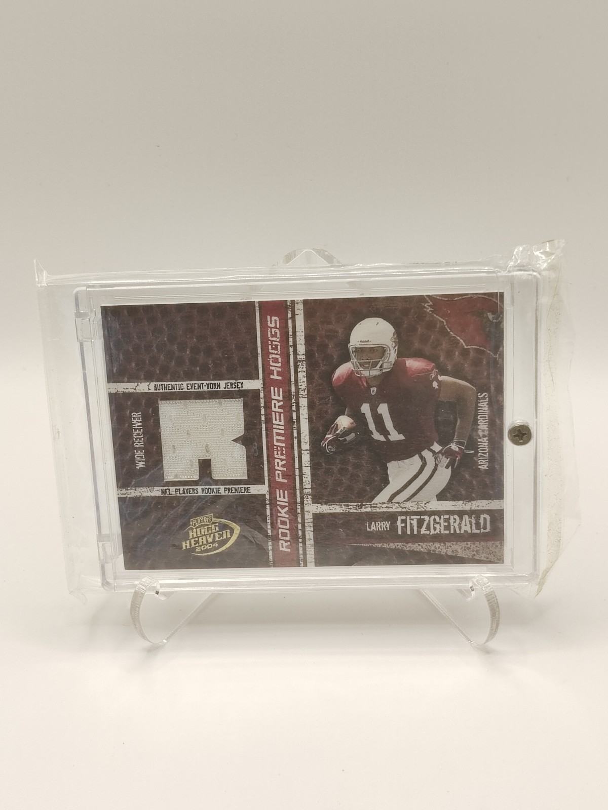 2004 Playoff Hogg Heaven - Rookie Premiere Hoggs Larry Fitzgerald #178 /750...