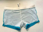 * RARE * Men's Asian Size XXL (USA-XL) Short Shorts Swim Trunks - Blue, White — photo 5