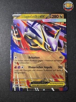 Pokémon TCG Mega-Latias ex MEG 100 NM Mega-Entwicklung Deutsch DE Boosterfrisch