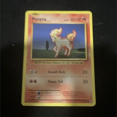Wizards of the Coast Ponyta 60/102 Base Set Unlimited Common 1999 Eng HP60