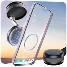 2026 Upgraded 360  Vacuum Magnetic Car Phone Holder for Magsafe 96 LBS Black