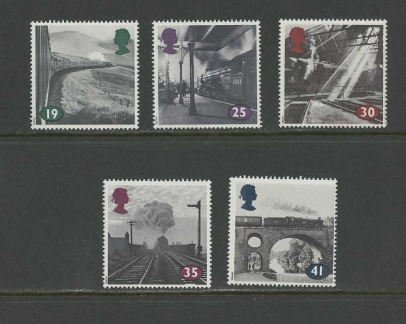 GREAT BRITAIN 1533-1537, 1994 AGE OF STEAM, MNH (GB6883)