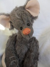 RAR: Viskose, 24 x 70 cm - Steiff-Schulte - grau - genial für Mäuse und Ratten