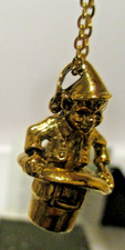 The Littlest Leprechaun Pendant 1984 Pendant  Franklin Mint