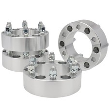 6x139.7mm 2" Wheel Spacers 14x1.5 Studs 108mm Hub Bore for Silverado Sierra 1500