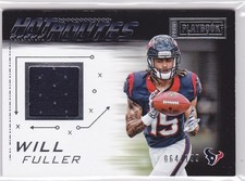 2016 Will Fuller Playbook Hot Routes Relic   RC 64/199 #16 (A6626) $6 MAX SHIP