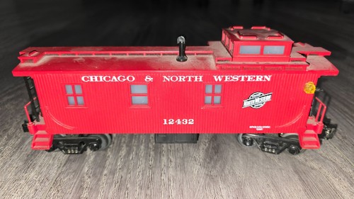 MTH Chicago North Western Tren Caboose CNW 12432 Calibre O Tren Iluminado Coche Rojo | Zustand: Used