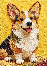 Grain Puppy Art Jigsaw Puzzle for Adults 1000 Pieces 27.5 x 19.7 Inch