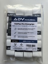 12 Pack ADV Pickleball FelTac Pro Overgrips