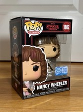 Funko Pop Stranger Things 5 NANCY WHEELER Shotgun #1802 Exclusive + Protector