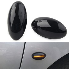 Led Dynamic Signal Side Marker Light For Peugeot 307 206 607 407 107 Black Usa Led Dynamic Signal Side Marker Light For Peugeot 307 206 607 407 107 Black Usa
