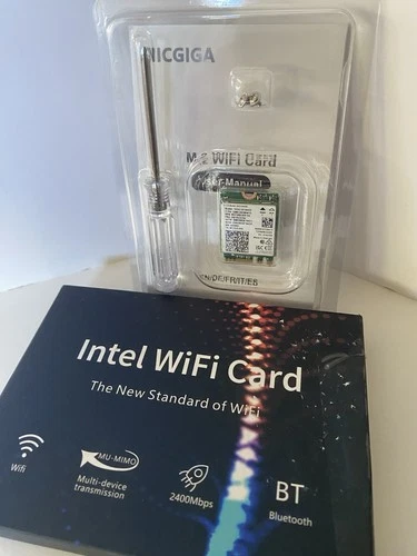 Intel – AX210NGW – Wi-Fi 6E Tri-Band Network Card w/ Bluetooth 5.3 FREE US Shipp