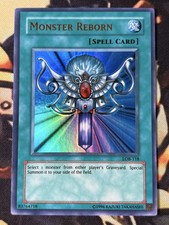 Yugioh: Monster Reborn - LOB-118 - Ultra Raro - Ilimitado - LP