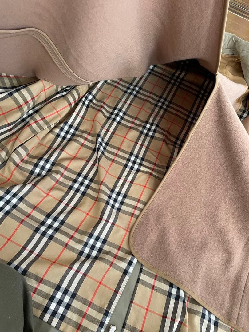 Burberry Men's Khaki Balenciaga Coat with Liner thumbnail 5