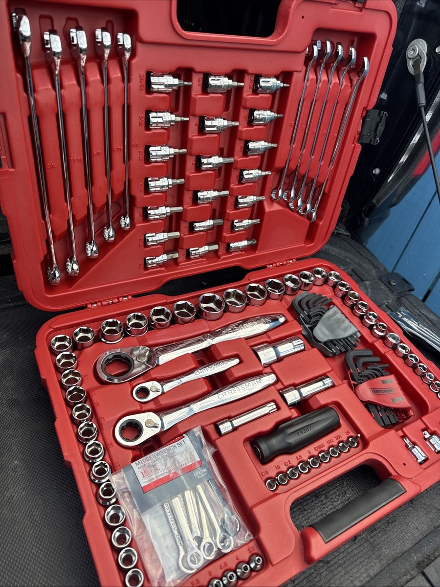 Sexy Sears Craftsman Nos 131pc Super Max Axess Pass Thru Socket