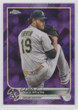 2022 Topps Chrome Update Sapphire Edition Purple 3/10 Cole Irvin #US292 0nr3