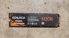 Ediloca EN206 M.2 2280 SATA Internal SSD 512GB Black