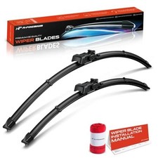28"  24" Windshield Wiper Blades with Wear Indicator  Towel  Compatible