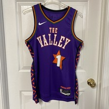 Devin Booker Phoenix Suns Nike Authentic City “The Valley” 2025 Jersey Men 48 L