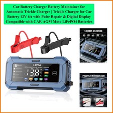 Car Battery Charger Battery Maintainer For Automatic Trickle Charger Trickl... Car Battery Charger Battery Maintainer For Automatic Trickle Charger Trickl...