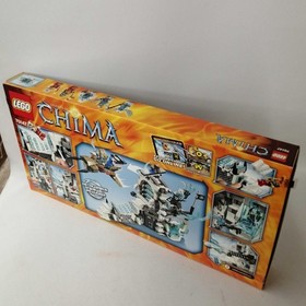 Lego LEGENDS OF CHIMA 70147 SIR FANGARS ICE FORTRESS Used