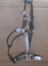 Broken Horn Silver Western Show Halter Yearling Size Beautiful Vintage