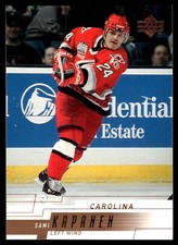 2000-01 Upper Deck Sami Kapanen Carolina Hurricanes #32