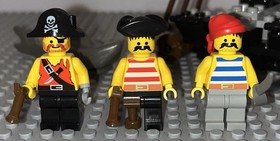 Lego 6261 Pirates I Raft Raiders Complete Set Vintage Minifigures Manual