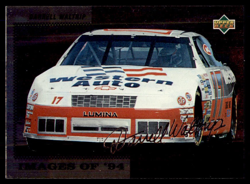 1995 Upper Deck #141 Darrell Waltrip Silver Signature / Electric Silver