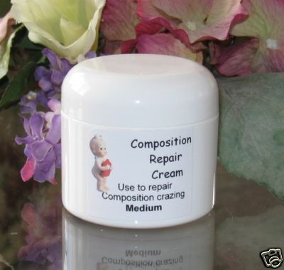 Composition Doll craze repair!     Medium color