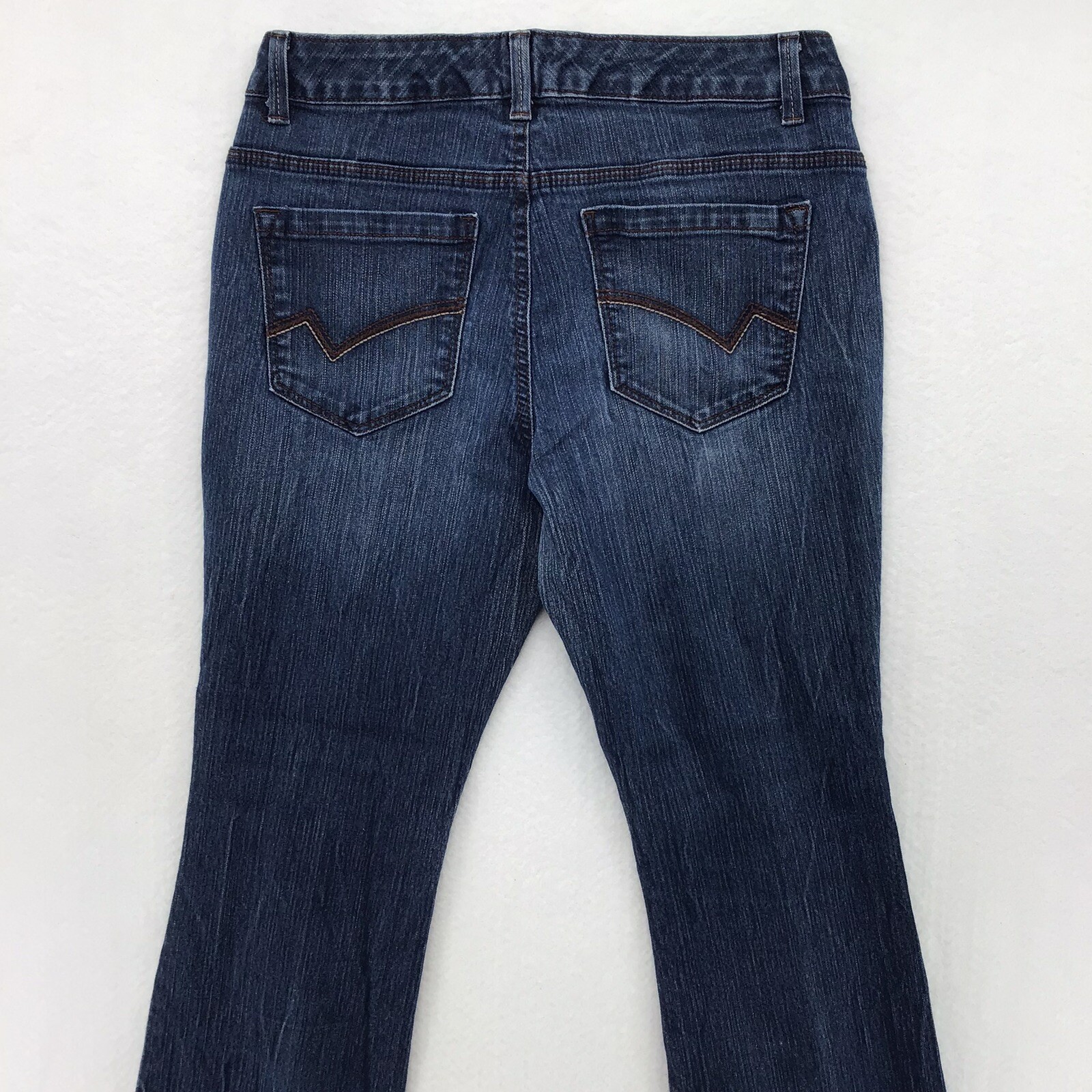 Relativity Jeans Women's Size Short 6P Blue Stretch Denim Flare Leg eBay