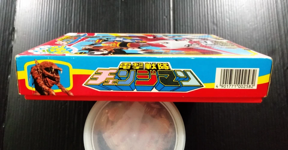 Tarjeta de Japón Power Rangers Sentai Changeman de 1980 sin usar Popy Chogokin ¡Mega rara!! Foto 4 de 4