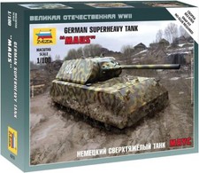 Zvezda ZVD6213 1/100 German Maus Heavy Tank (...