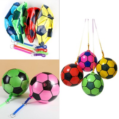 Zufällige Farbe Tetherball Seil-Set mit Drehhaken Ersatz-Tether weich für