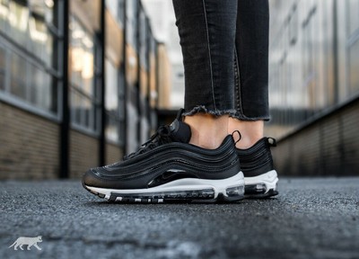 womens air max 97 black white