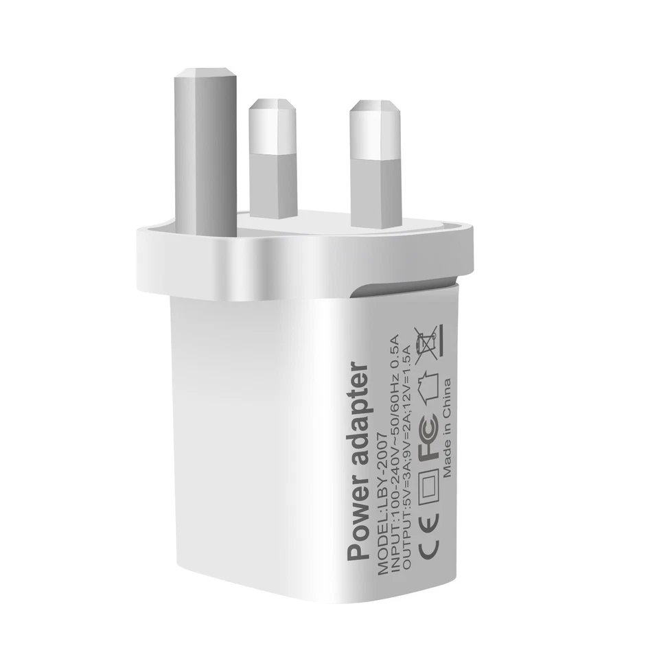 18W QC 3.0 USB Charger Fast Power Adapter For iPhone 16 Pro Max 15 14 13 Samsung - Image 4 of 4