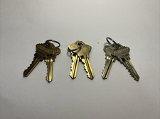 3 pairs of Schlage precut keys Schlage C keyway